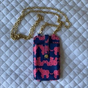 Lilly Pulitzer Purse Wallet/Phone Holder